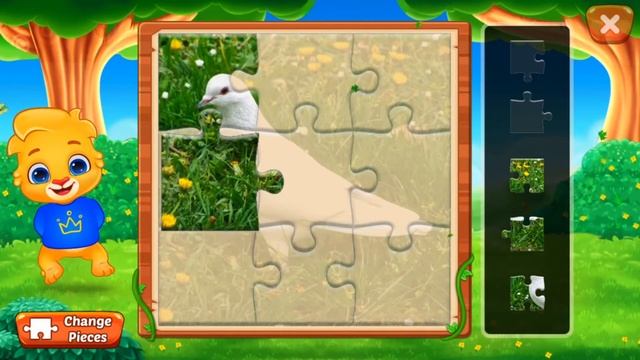 Собираем веселые пазлы в игре Puzzle kids уровень Photo puzzle #2 смотреть онлайн