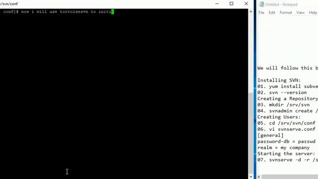 install svn tortoisesvn CentOS смотреть онлайн