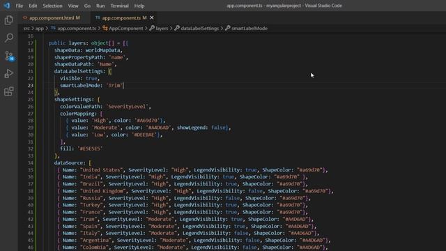 How to Add Data Labels to the Angular Maps Component смотреть онлайн