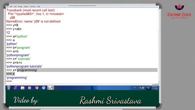 Python for beginners| Use of Variables смотреть онлайн