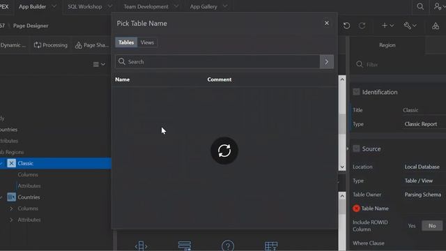 Oracle Apex 19.1 - Create a classic report смотреть онлайн