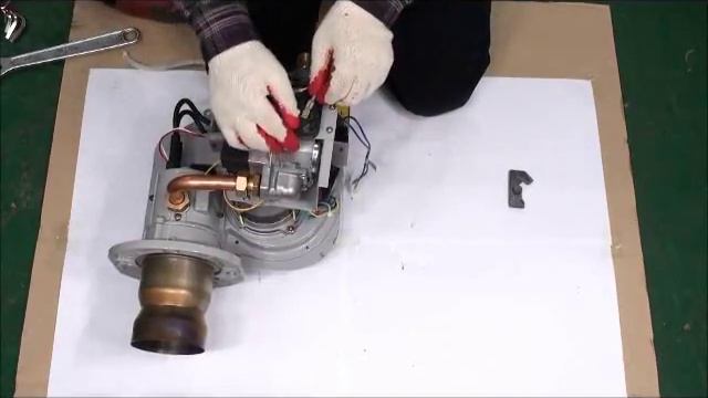 Ремонт котла Kiturami KSOG 50 70 Замена прессостата смотреть онлайн