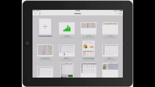 Numbers for iPad: How to Create a Spreadsheet on iPad and Basic Controls смотреть онлайн