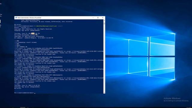 Restore 1TB Microsoft SQL Server 2017 OLTP Database workloads VM on HPE SimpliVity using Microsoft смотреть онлайн