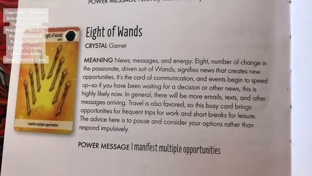 #zodiac #capricorn - Dyslexic Artist Unique Style #tarot /Oracle Prediction Reading.(Week 30-5 Feb) смотреть онлайн