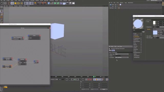 Cinema 4D Xpresso+Python Training - ColorTemperature Constant FlipFlop смотреть онлайн