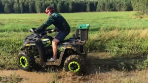 Покатушки на motoland wild track 200 lux