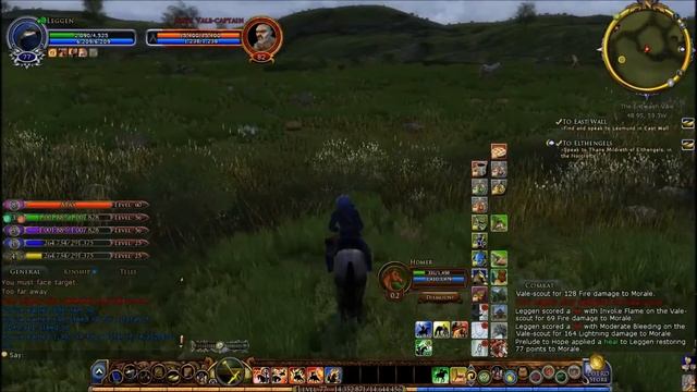 LOTRO - Rune Keeper Mounted Combat (Riders of Rohan War-Steed) [Lord of the Rings Online] -- Part 2 смотреть онлайн