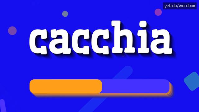 HOW TO SAY CACCHIA? #cacchia смотреть онлайн