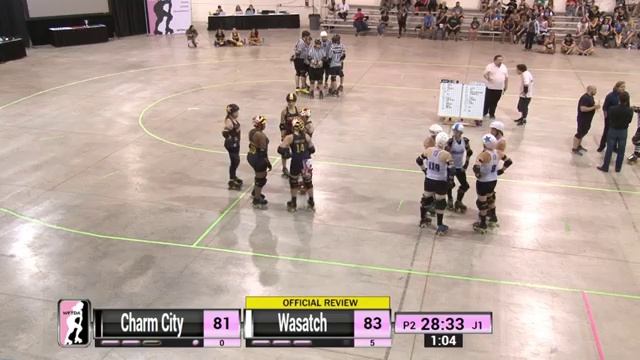 Game 16: Charm City Roller Girls v Wasatch Roller Derby смотреть онлайн