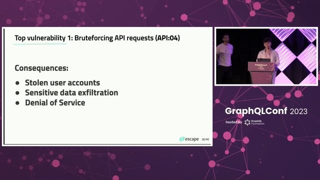 GraphQL Security Vulnerabilities in the Wild - Antoine Carossio & Tristan Kalos, Escape смотреть онлайн