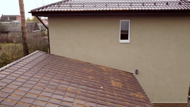 Облет двухэтажного дома из газобетона с гаражом построенного компанией Рам Вилла(проект "Хельсинки" смотреть онлайн