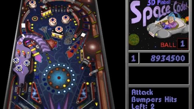 3D Pinball Space Cadet - High Score смотреть онлайн