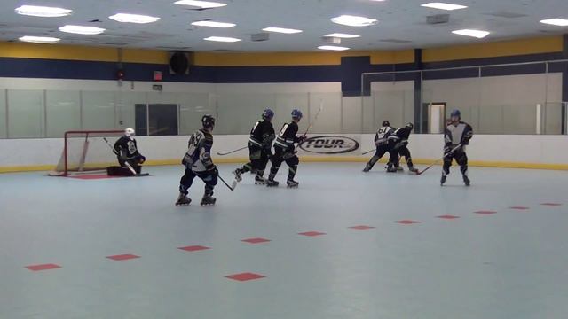 Roller Hockey - Storm vs. Grim Reefers - Period 1 (5/8/14) Roller Hockey Dangles Dekes Moves Skills смотреть онлайн