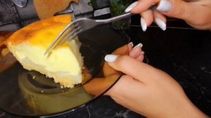 королевский песочный пирог с грушей и воздушным творогом