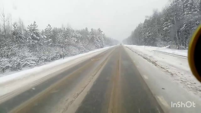 Бабынино-М3-Брянск-Троебортное.Дальнобой спешит на Юг. смотреть онлайн