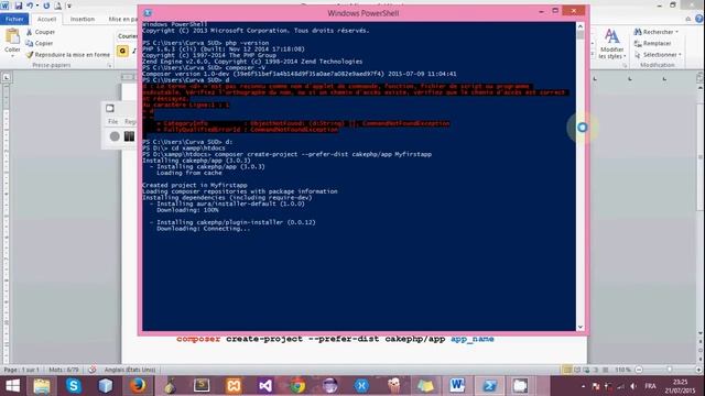 Tutorial : Install CakePHP using Composer in windows смотреть онлайн