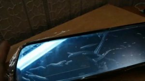 Обзоро-разбор  Rear-view mirror   разбираем и смотрим что внутри бюджетного видеорегистратора зерка