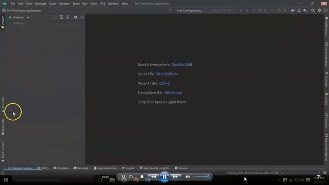 Download Android Studio | Add AVD/ Emulator | Run Hello world on Emulator смотреть онлайн