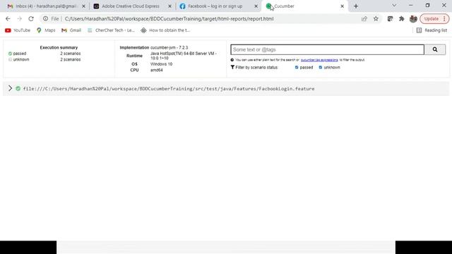 BDD Cucumber - Generate Cucumber Reports in HTML, JSON, XML and JUNIT Report Format - Session 6 смотреть онлайн