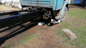 зил 4331 из фургона в самосвал, мой проект