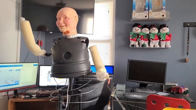 WORK IN PROGRESS - 3.0 Gemmy Life-Size Snowflake Spinning Frosty The Snowman смотреть онлайн