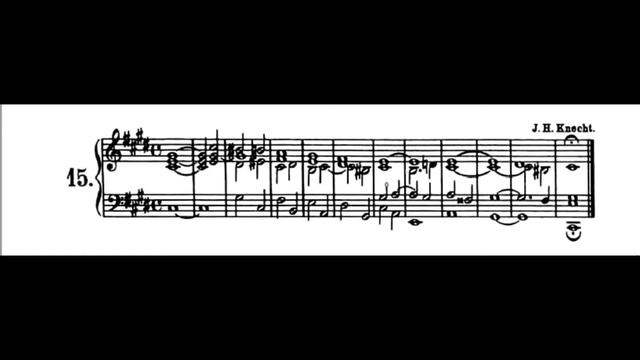 Justin Heinrich Knecht - Praeludium cis minor смотреть онлайн