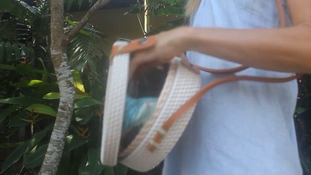 Плетеные сумки из ротанга Бали