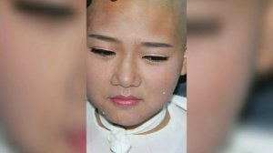 females headshave by razor 8