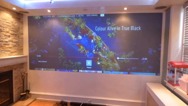 OUR SCREEN PAINT CAN MAKE A Viewsonic PS501W 720P PROJECTOR LOOK AMAZING WITH 4K OPTIONAL! смотреть онлайн
