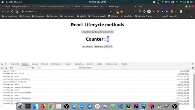 #42 - دورة حياة المكون في رياكت - componentDidUpdate & ShouldComponentUpdate смотреть онлайн
