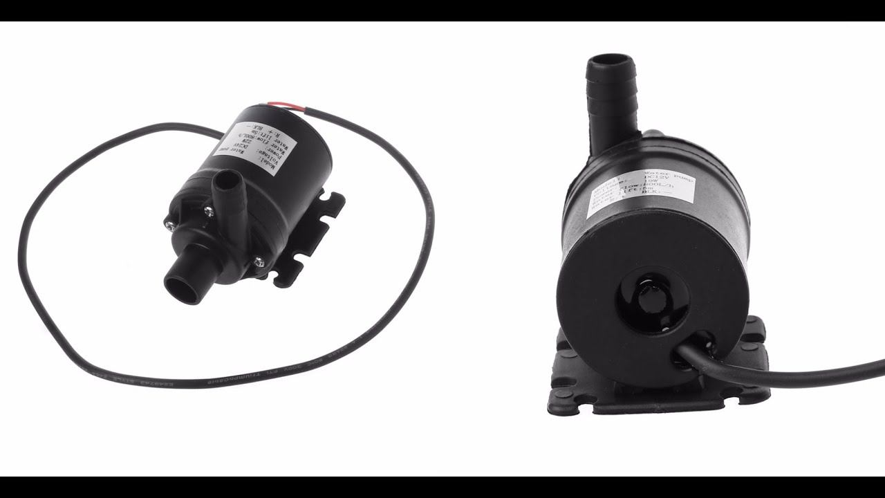 Водяной насос 12 В.  5 м, 800 л/ч, 19 Вт. С алиэкспресс.