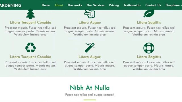 Gardening website template free download смотреть онлайн