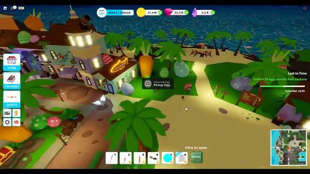 Fishing Simulator - ALL 50 EGG LOCATIONS! (NEW EASTER UPDATE 2023) смотреть онлайн