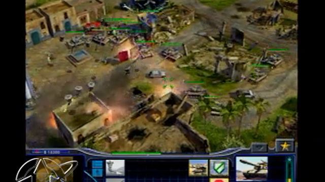 Command & Conquer Generals PC Games Gameplay - Cluster смотреть онлайн