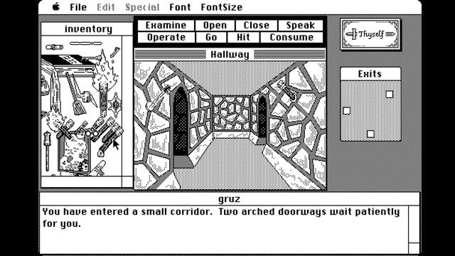 Shadowgate (1987) MacVenture Series | Classic Mac Games смотреть онлайн