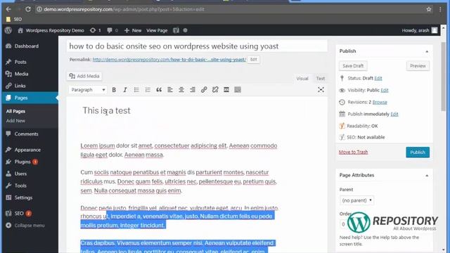 Wordpress Yoast SEO Plugin Tutorial for Beginners - The Ultimate Guide (2017) смотреть онлайн