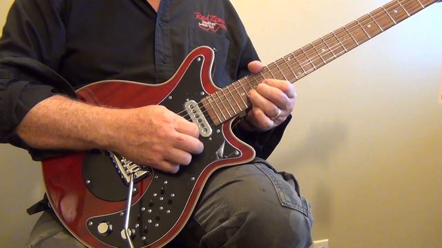 Dillion DBM-12T demo - "Red Special" Brian May Killer Queen Bohemian Rhapsody смотреть онлайн