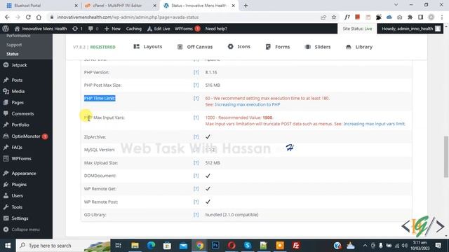 How to Configure PHP INI Basic Settings for Domain in cPanel смотреть онлайн