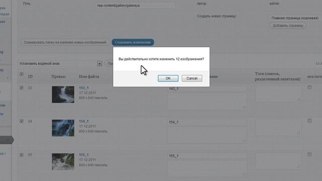 Next Gen Gallery установка водяных знаков смотреть онлайн