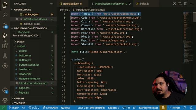 Como documentar códigos? Documentando Front End com Storybook! смотреть онлайн