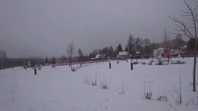 Прогулка в парке Подрезково, мкр. Химки смотреть онлайн