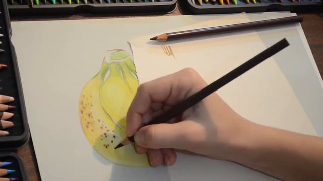 Как нарисовать бананы/ how to draw bananas смотреть онлайн