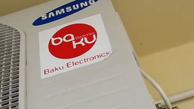 Samsung conditioner in action - AQV09VBANSER purchased from Baku Electronics смотреть онлайн