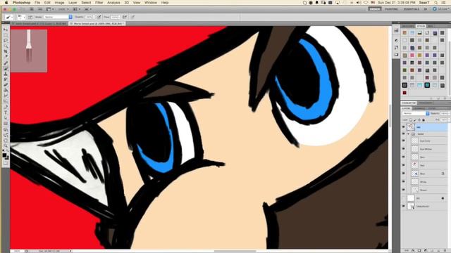 H-525 Art: Mario (Timelapse Drawing) смотреть онлайн