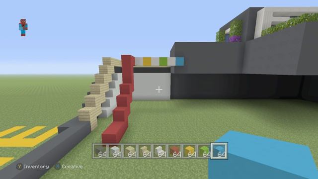 Minecraft Tutorial: How To Make A Modern Mansion With a Waterslide #7 смотреть онлайн