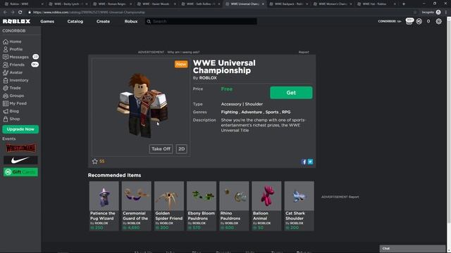 [EVENT] How to get FOUR WWE BUNDLES AND ITEMS | Roblox смотреть онлайн