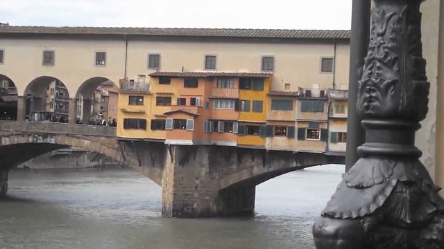 Флоренция мартовская (2016). Мост Понте Веккьо. Florence 2016. Ponte Vecchio bridge смотреть онлайн