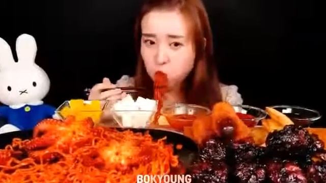 АСМР//ЕДА//КОРЕЯ//ЗВУКИ ЕДЫ//МУКБАНГ//