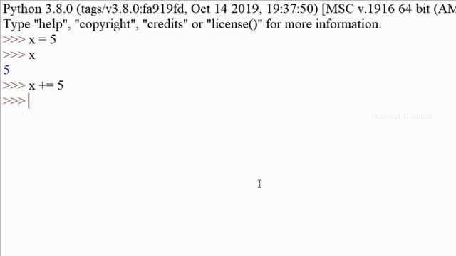 Python Tutorial - #4 Assignment Operators | Operators in Python | Kattral Kaanoli | Tamil смотреть онлайн